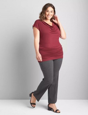 Lane Bryant Boot 4-Season Broek Dames Grijs | TDN393OF