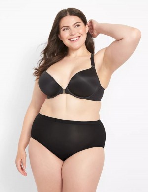 Lane Bryant Front-Close Boost Plunge Bralettes Dames Zwart | OIO3375UW