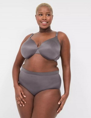 Lane Bryant Invisible Backsmoother Lightly Lined Full Coverage Bralettes Dames Donkergrijs | KMZ8992WX