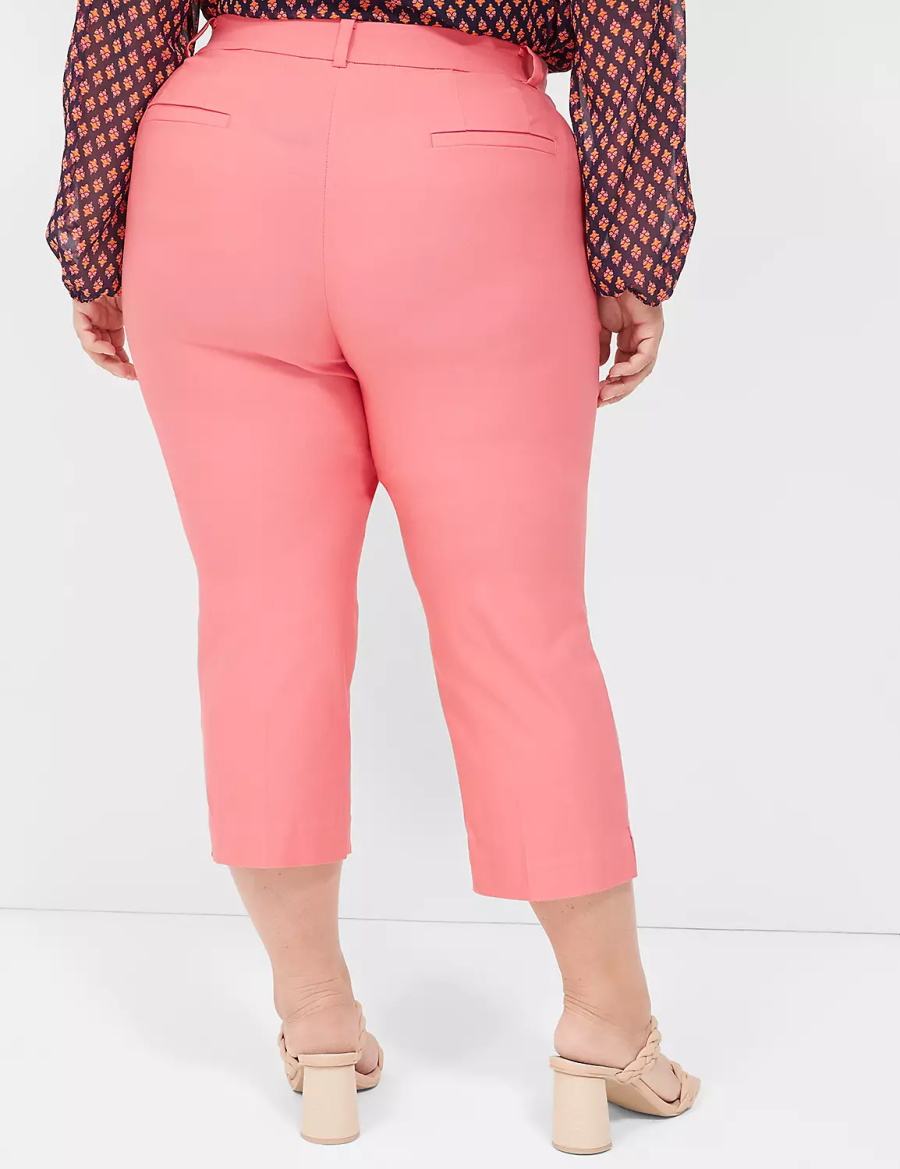 Lane Bryant 4-Season Slim Capri Broek Dames Koraal | OGI4080BD
