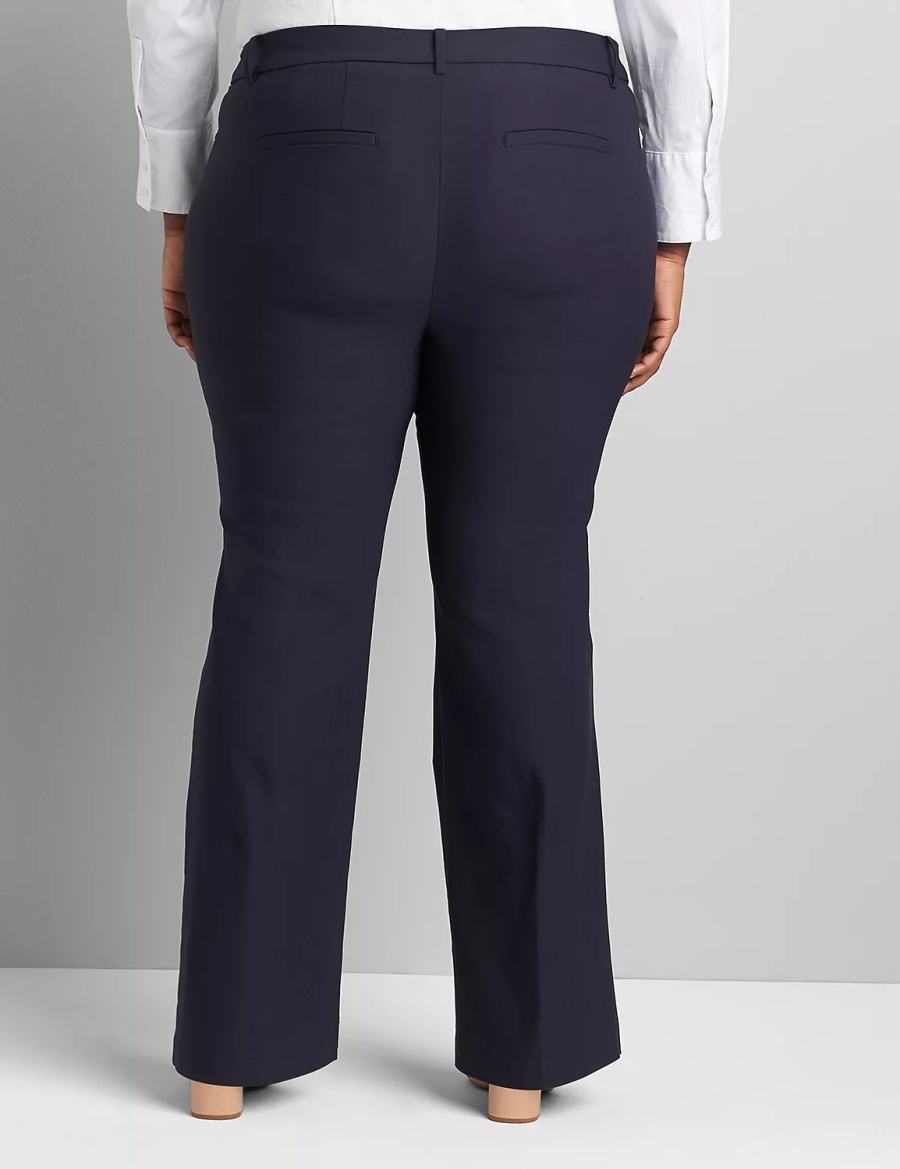 Lane Bryant Boot 4-Season Broek Dames Blauw | IIM7166BD