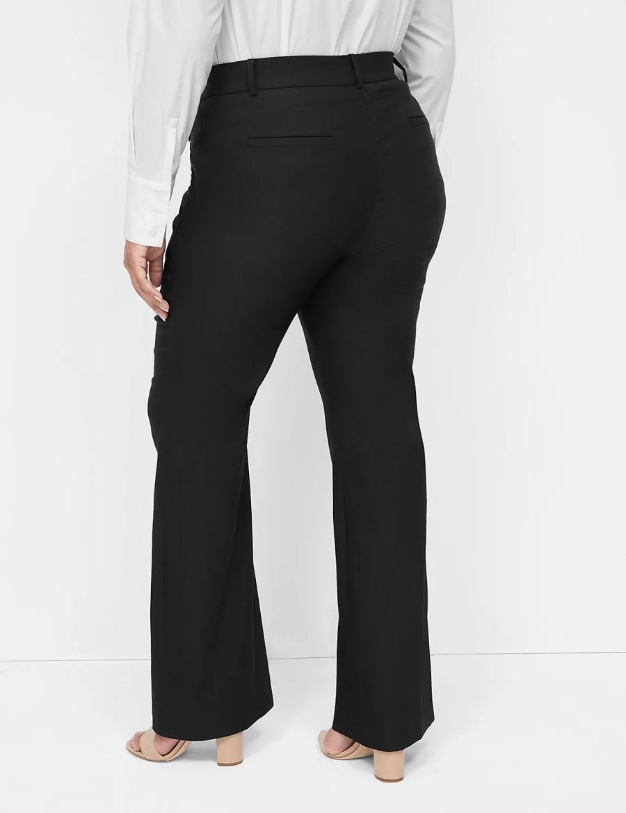 Lane Bryant Boot 4-Season Broek Dames Zwart | HVM716DQ