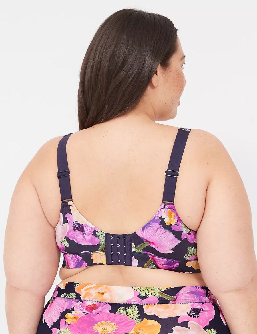 Lane Bryant Comfort Bliss Lightly Lined Full Coverage Bralettes Dames Blauw | QZW2166RN