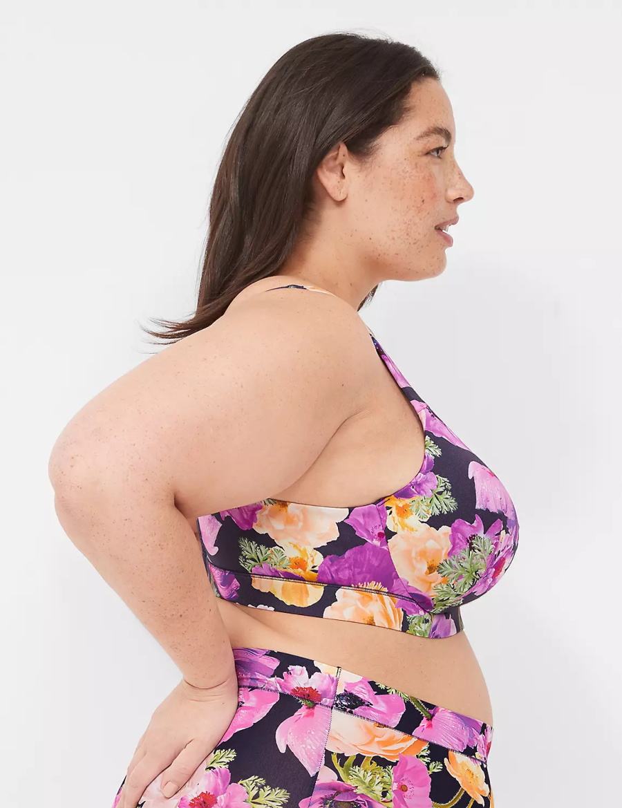 Lane Bryant Comfort Bliss Lightly Lined Full Coverage Bralettes Dames Blauw | QZW2166RN