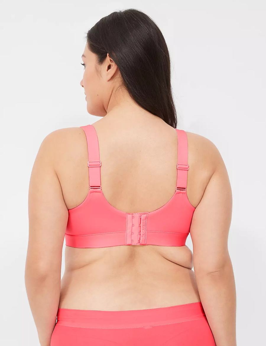 Lane Bryant Comfort Bliss Lightly Lined Balconette BH Dames Roze | LEB3272YI