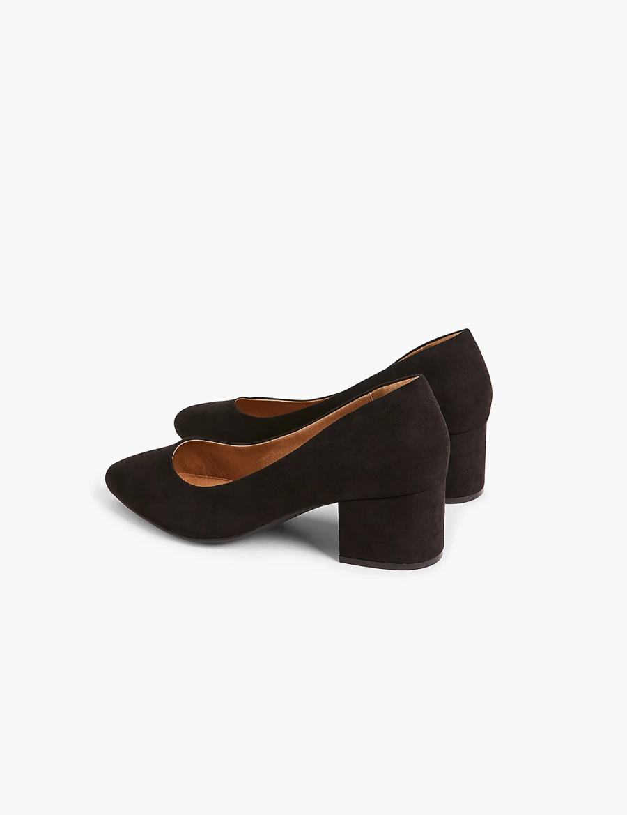 Lane Bryant Dream Cloud Block Heel Hakken Dames Zwart | PIB525FQ