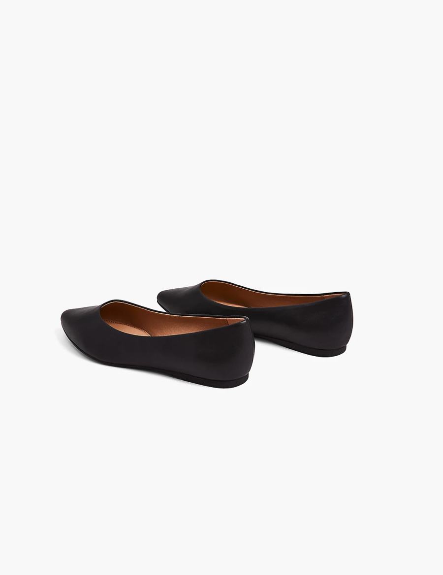 Lane Bryant Dream Cloud Pointed-Toe Ballerinas Dames Zwart | LCJ8232MU