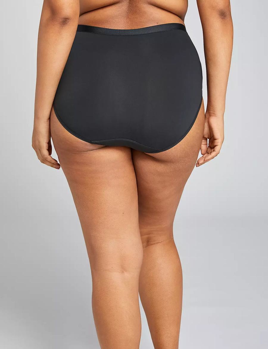 Lane Bryant Extra Soft Full Slips Dames Zwart | JFW914XX