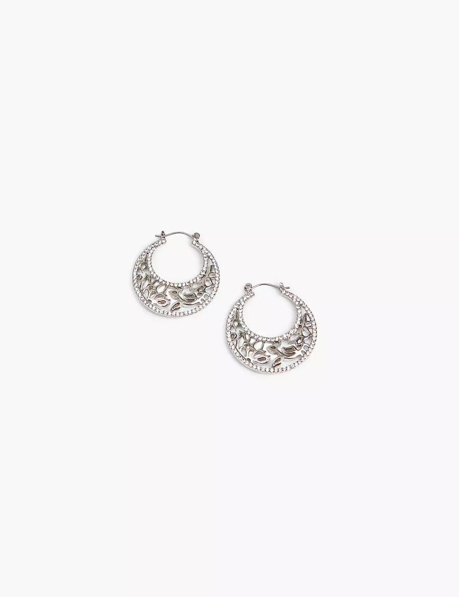 Lane Bryant Filigree Oorringen Dames Zilver | NCI9084EB
