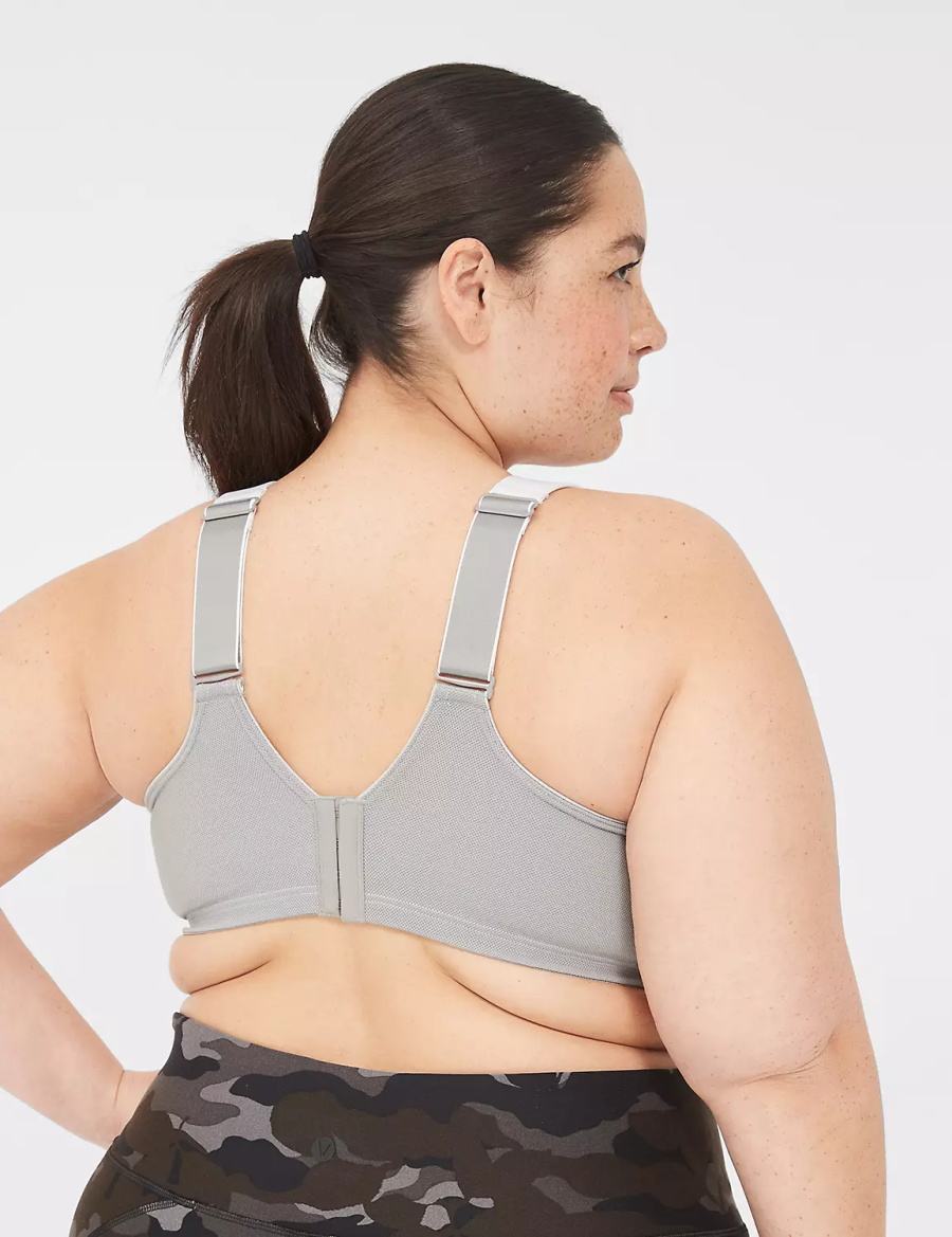 Lane Bryant LIVI Max Support Wicking Underwire Sport BH Dames Wit | DPH2023CM