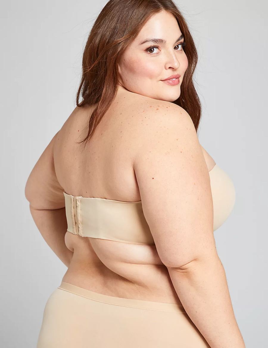 Lane Bryant Lightly Lined Multi-Way Strapless BH Dames Beige | IUT6898UL