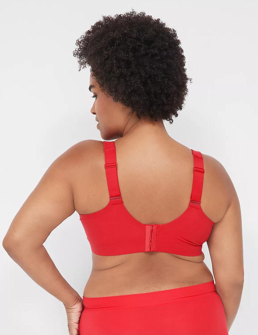 Lane Bryant Modern Luxe Lightly Lined Balconette BH Dames Rood | FEK7443CB