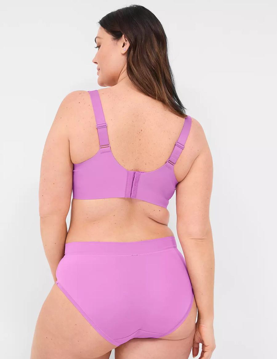 Lane Bryant Modern Luxe Lightly Lined Balconette BH Dames Paars | GGS621FK