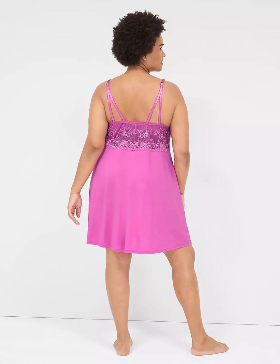 Lane Bryant Modern Romance Chemise Jurk Dames Paars | FEC1312IA