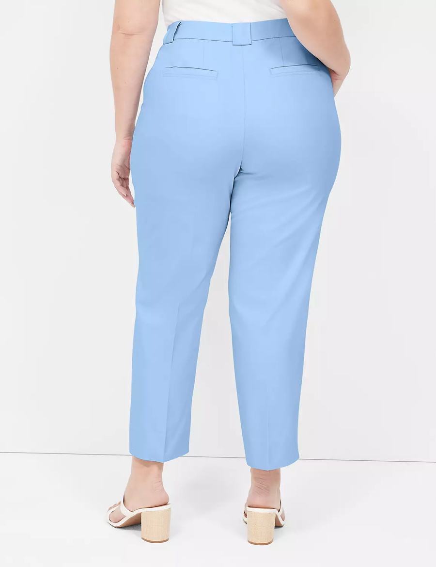 Lane Bryant Modern Straight Ankle Broek Dames Blauw | NAD5330UO