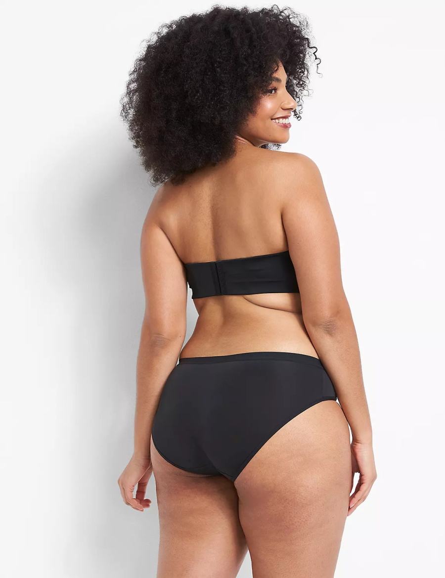 Lane Bryant Multi-Way Boost Strapless BH Dames Zwart | PYF7620OH