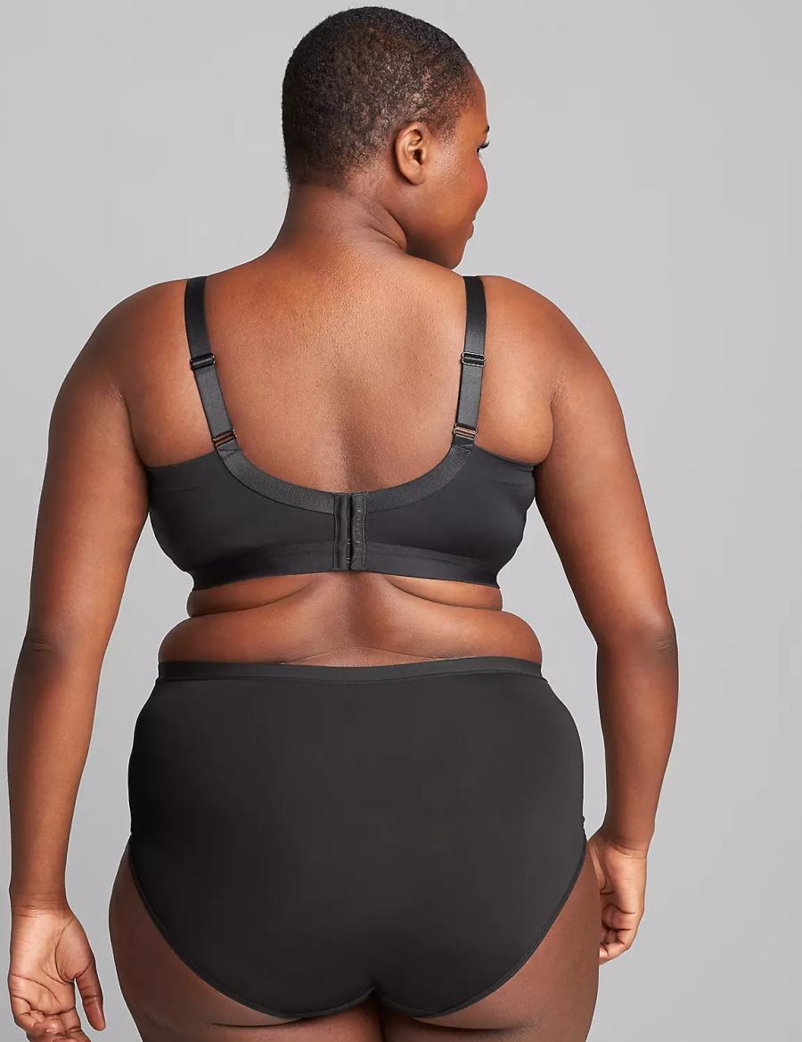 Lane Bryant Seamless Lightly Lined Nursing Bralettes Dames Zwart | CCY545GO