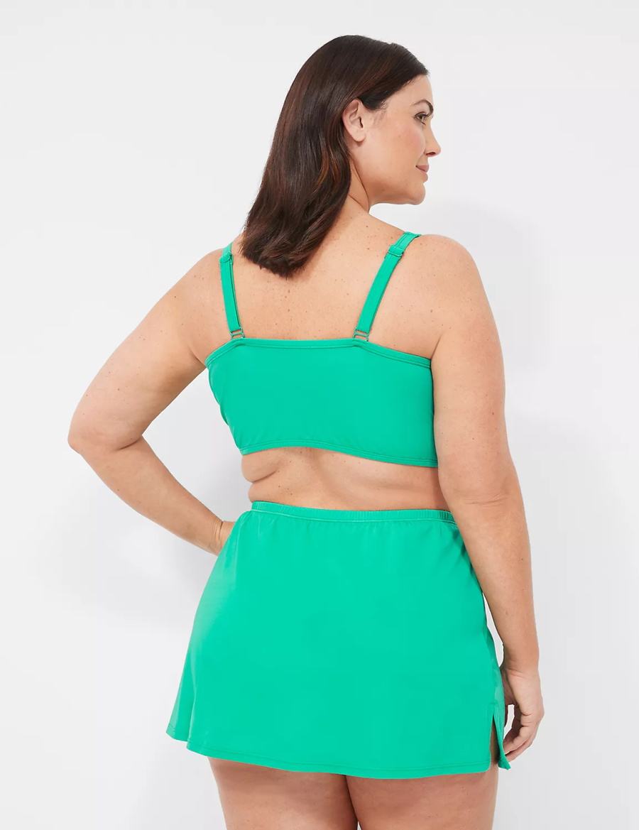 Lane Bryant Side Slit Swim Rokken Dames Turquoise | ZZG4867EY