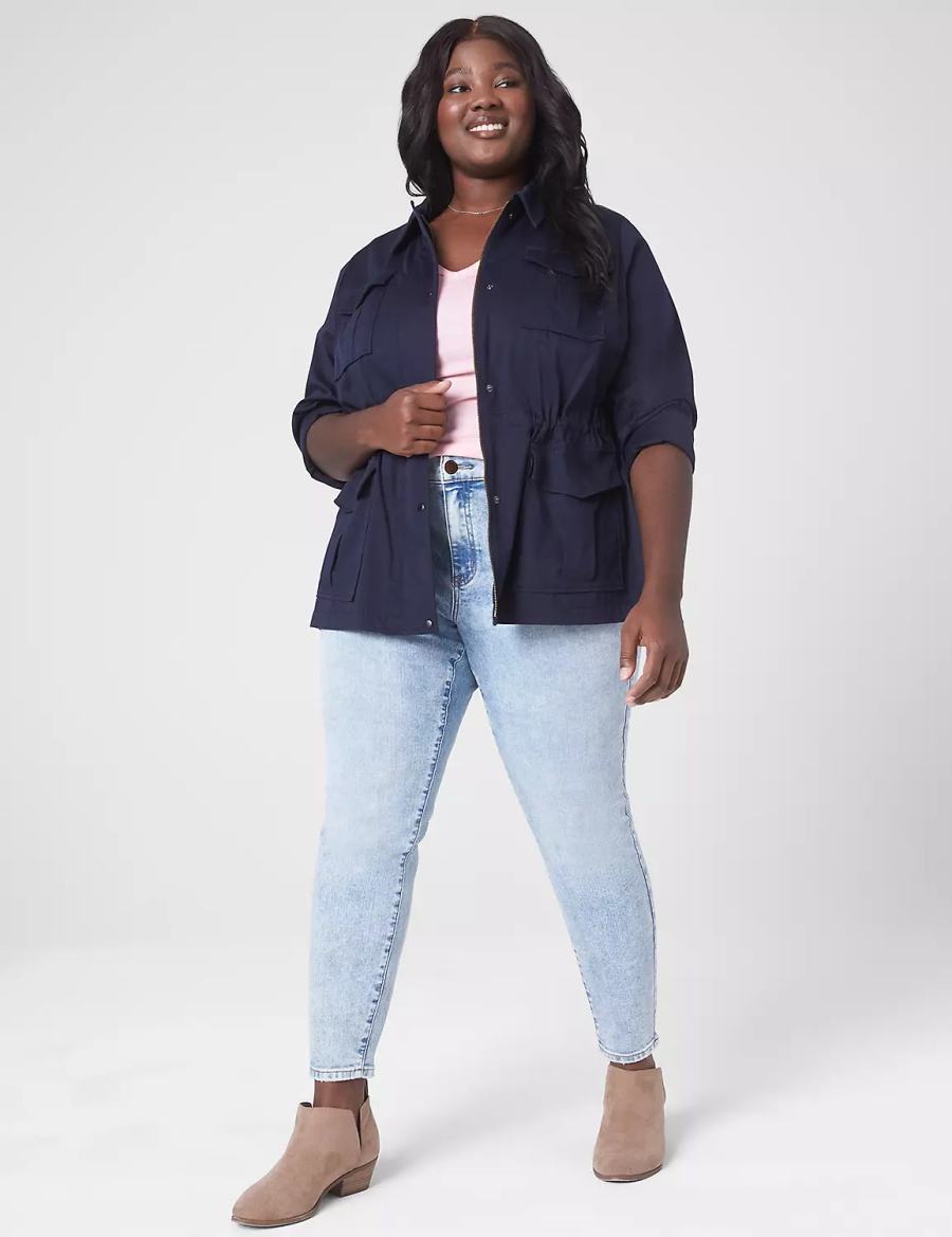 Lane Bryant Signature Fit Skinny Jeans Dames Lichtblauw | YMI2592OJ
