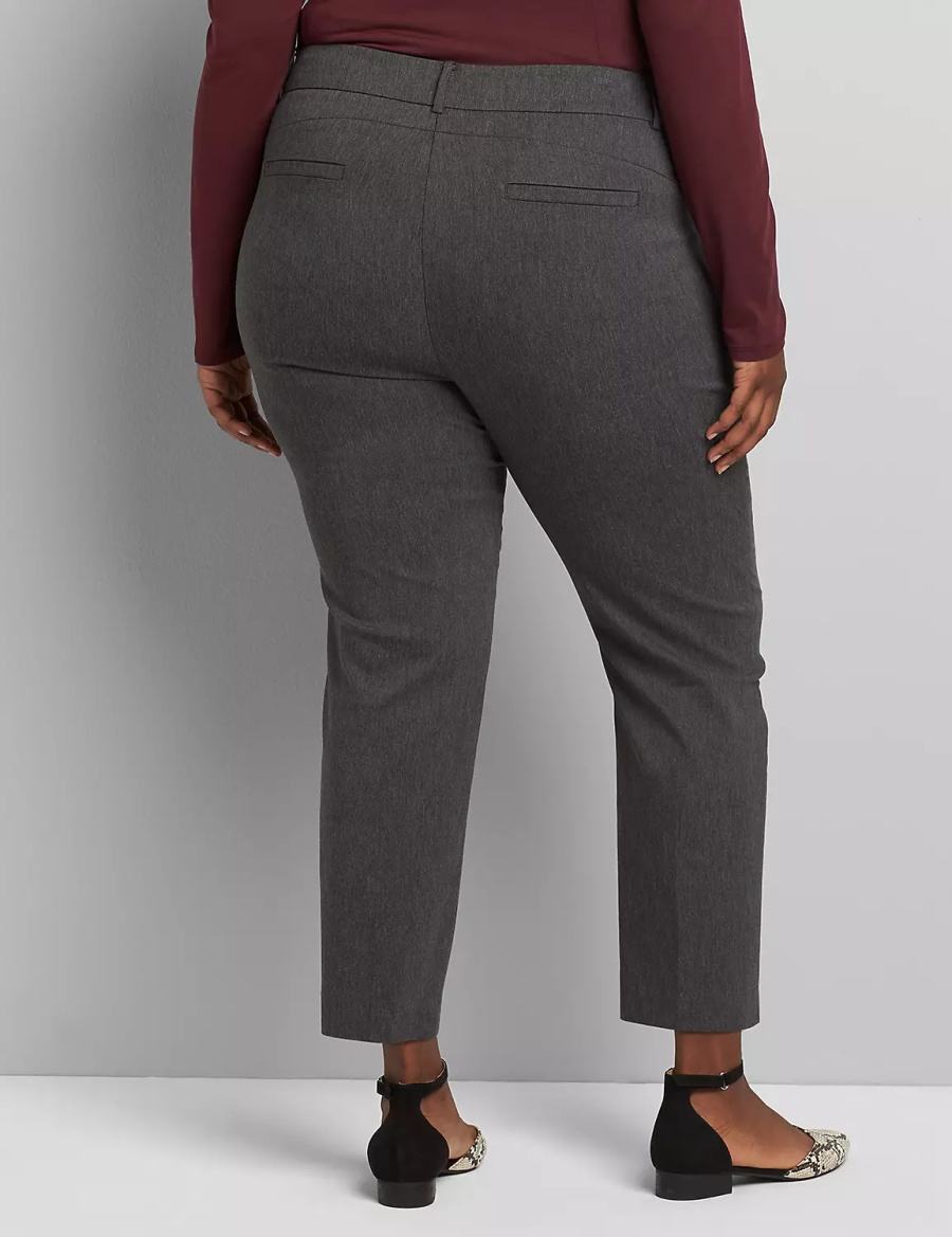 Lane Bryant Slim Ankle 4-Season Broek Dames Grijs | SPS132OG