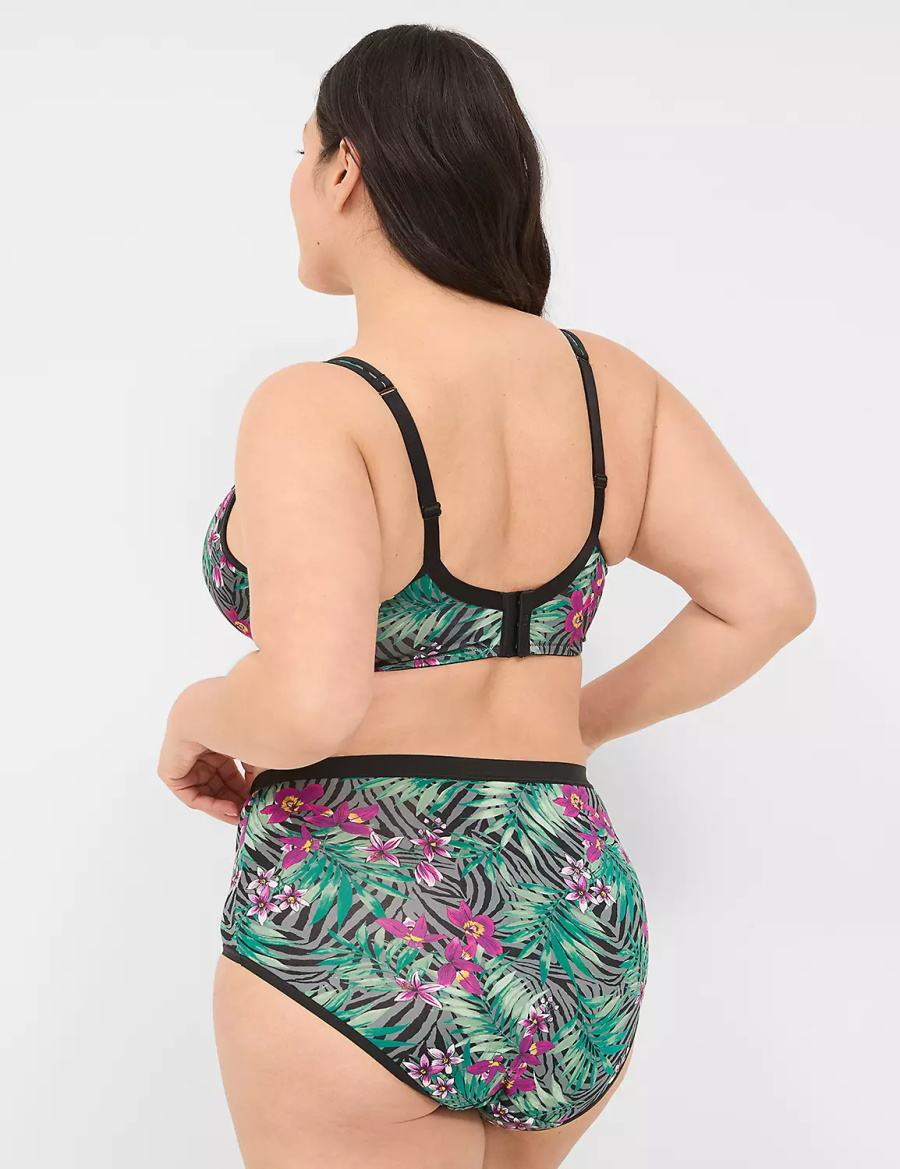 Lane Bryant Smooth Lightly Lined Balconette BH Dames Groen Gekleurd | HUQ7217IT