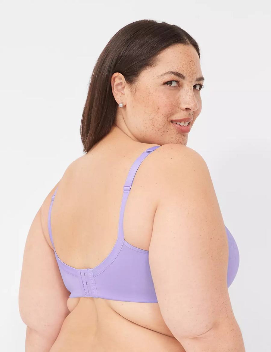 Lane Bryant Spacer Lightly Lined Balconette BH Dames Paars | LAN476KS