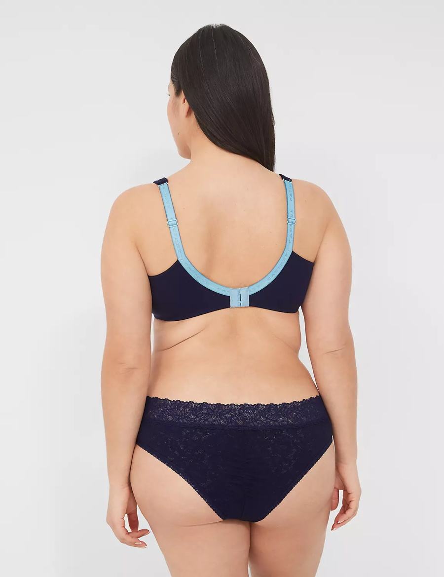 Lane Bryant Stretch Lace Brutaal Panty Dames Blauw | VIK4888YH